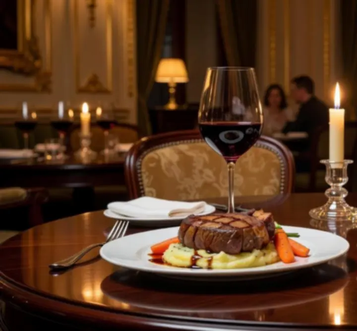 Borpárosítások és fine dining ételek elegáns tálalásban